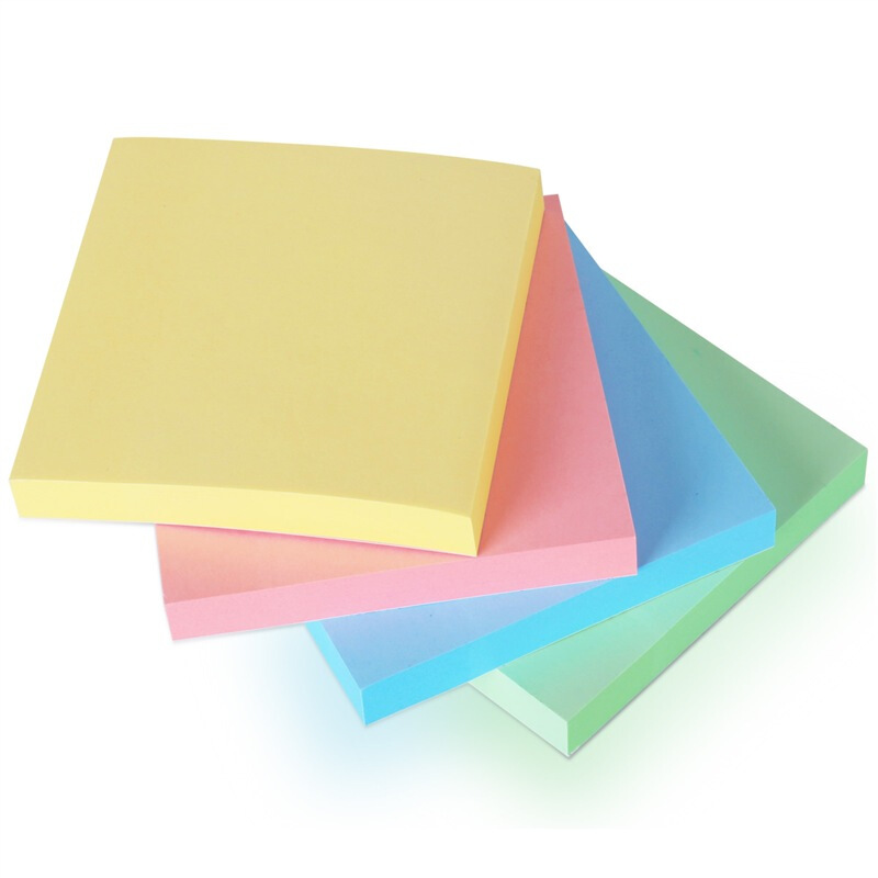 得力（deli） 7151 彩色系列百事貼/便簽紙 4色裝 76*76mm_http://www.bzsa.cn/img/images/C201902/1551159066574.jpg