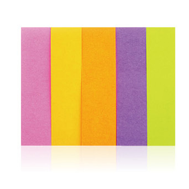 3M（Post-it） 670-5AN 熒光指示標(biāo)簽/報(bào)事貼/分頁標(biāo)簽 13×51mm 100張*5色/包_http://www.bzsa.cn/img/images/C201902/1551164102250.jpg