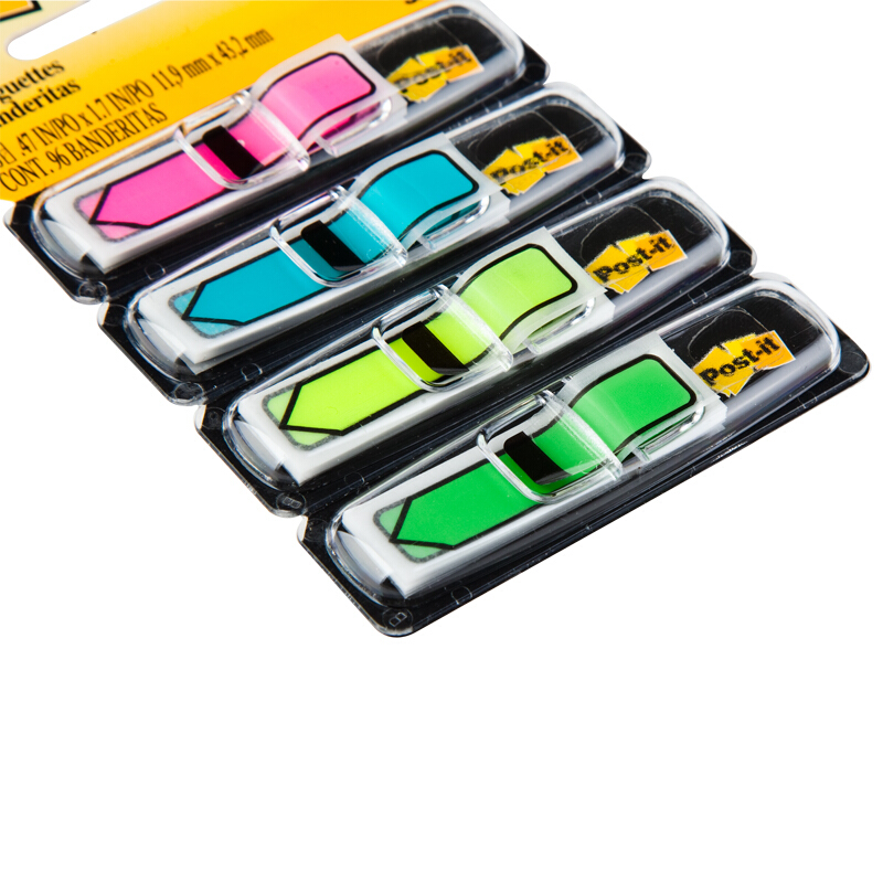 3M（Post-it） 684-ARR4 箭頭指示標(biāo)簽/報(bào)事貼 24片*4色/包_http://www.bzsa.cn/img/images/C201902/1551164402023.jpg