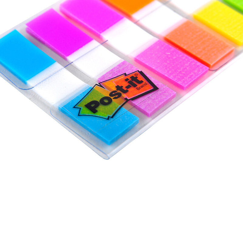 3M（Post-it） 683-9CF 透明抽取式指示標簽 12*44mm 10張*9色/包_http://www.bzsa.cn/img/images/C201902/1551167452746.jpg