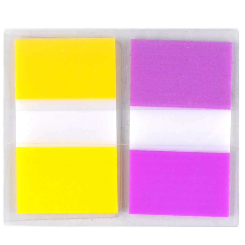 3M（Post-it） 680-2PK-3 透明指示標簽/報事貼 黃紫 20張*2色/包_http://www.bzsa.cn/img/images/C201902/1551172579035.jpg