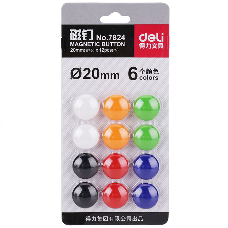 得力（deli） 7824  磁釘白板磁力 固定磁扣 小磁鐵 20mm_http://www.bzsa.cn/img/images/C201902/1551253436615.jpg