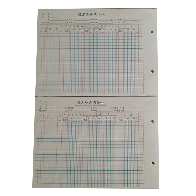 成文厚 528-1 固定資產(chǎn)明細賬賬頁 16K 100頁/包_http://www.bzsa.cn/img/images/C201903/1551667916934.jpg
