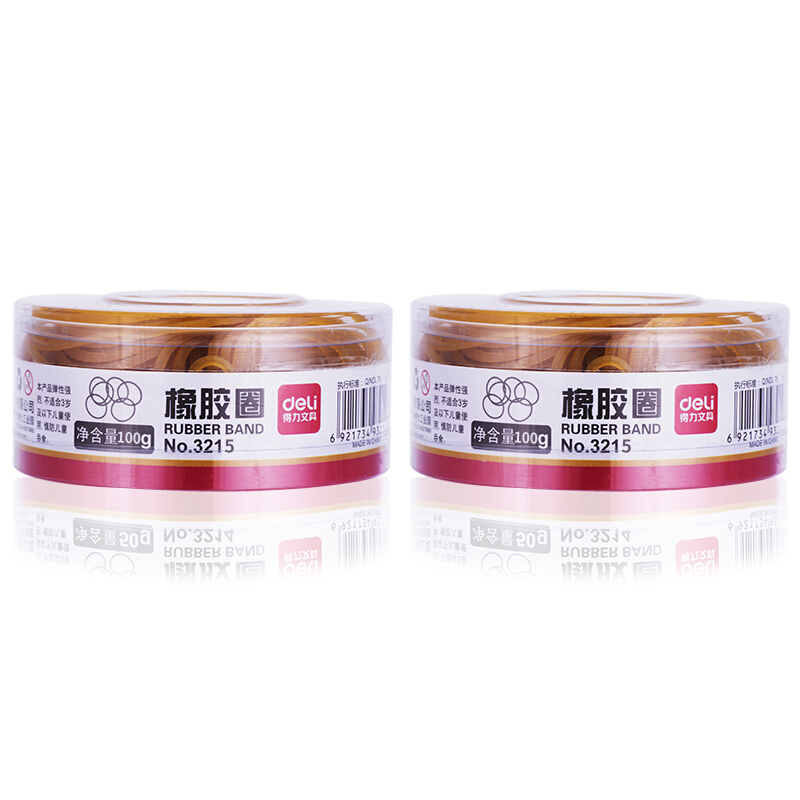 得力（deli） 3215 橡皮筋 乳膠圈  筒裝  100g_http://www.bzsa.cn/img/images/C201903/1551688338597.jpg