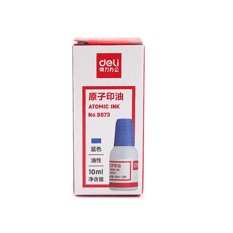 得力（deli） 9873 原子快干印油 印泥 10ml(藍色)_http://www.bzsa.cn/img/images/C201903/1552008474354.jpg