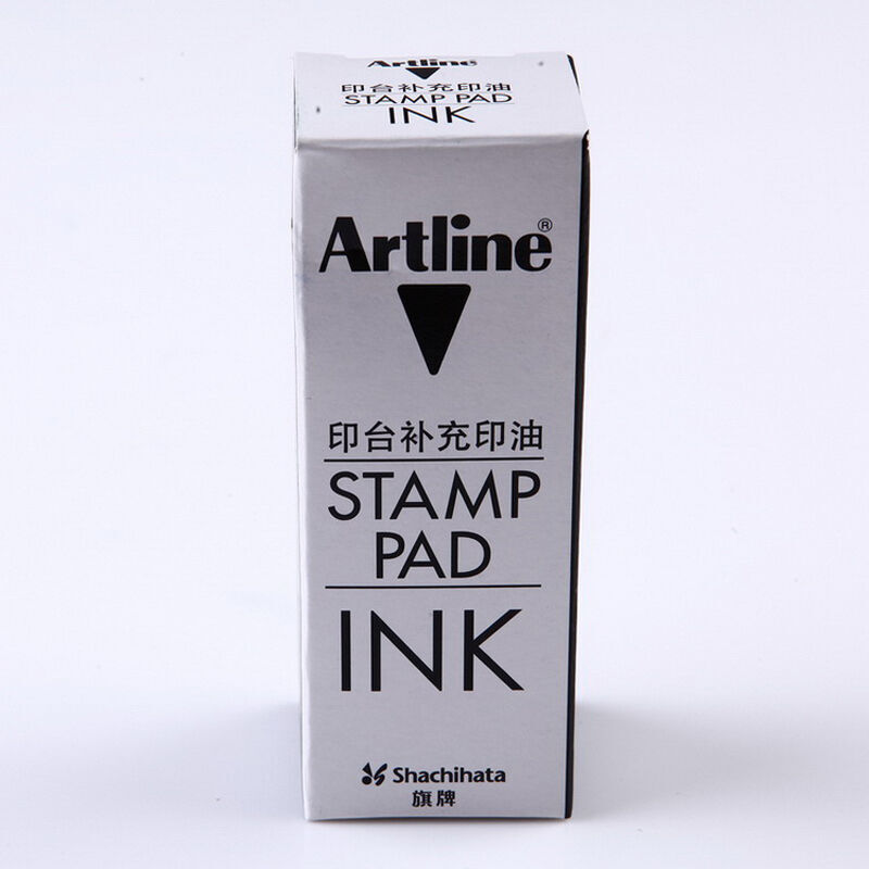 旗牌（Artline） 雅麗ESA-2N 辦公印臺(tái)補(bǔ)充印油50ml(黑色)_http://www.bzsa.cn/img/images/C201903/1552013009915.jpg