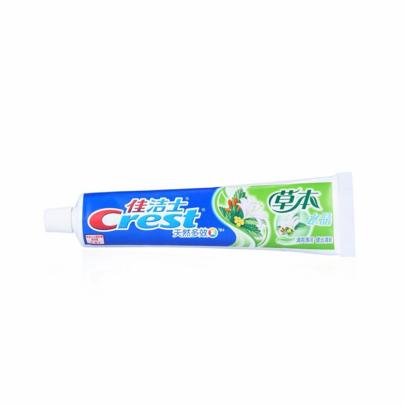 佳潔士（CREST） 草本水晶牙膏（清爽薄荷香型）90g_http://www.bzsa.cn/img/images/C201903/1552036235107.jpg