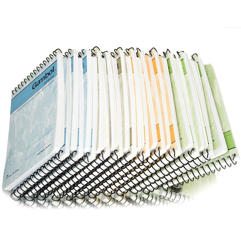 渡邊（Gambol） SA7506 螺旋豎翻筆記本 A7/50頁 24本/包 (包)_http://www.bzsa.cn/img/images/C201903/1552284283447.jpg