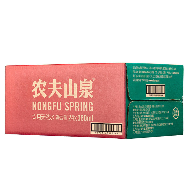 農(nóng)夫山泉（NONGFU SPRING） 380ml  飲用天然水 1*24瓶 整箱_http://www.bzsa.cn/img/images/C201903/1552381569737.jpg