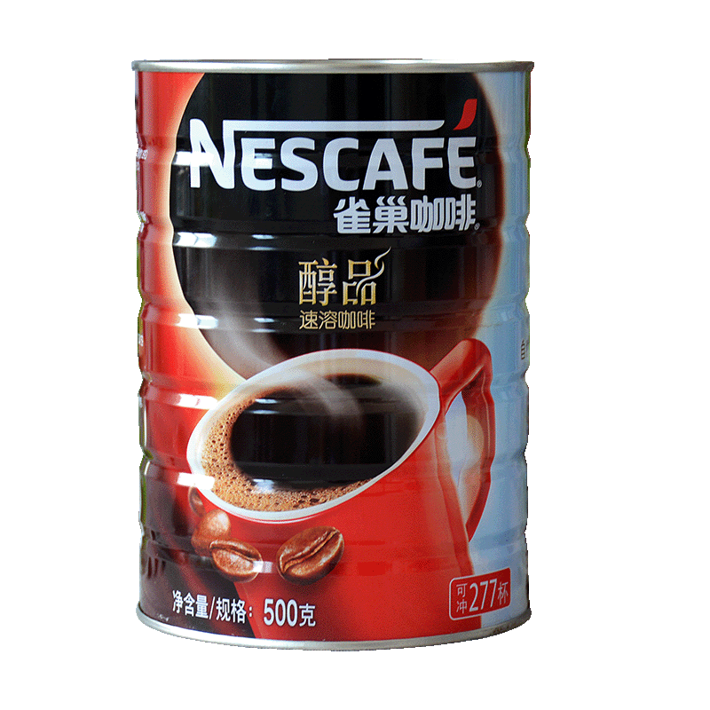 雀巢（Nestle） 500g 咖啡醇品黑咖啡罐裝 _http://www.bzsa.cn/img/images/C201903/1552456299446.png