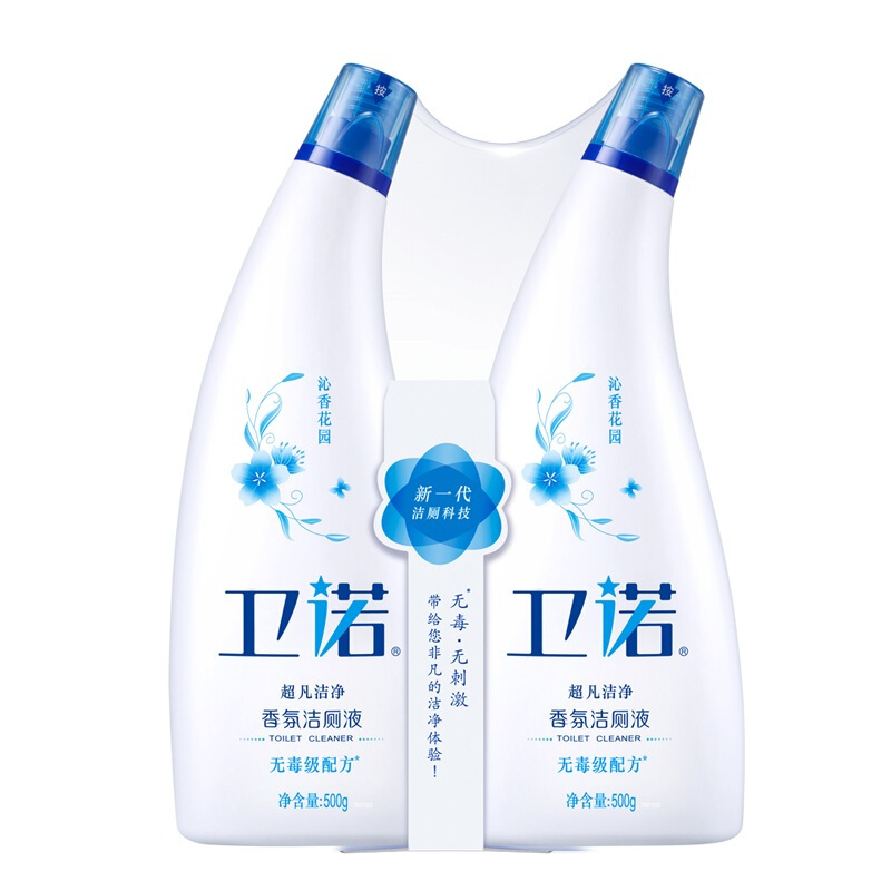 藍(lán)月亮2瓶衛(wèi)諾沁香花園香氛潔廁液500g