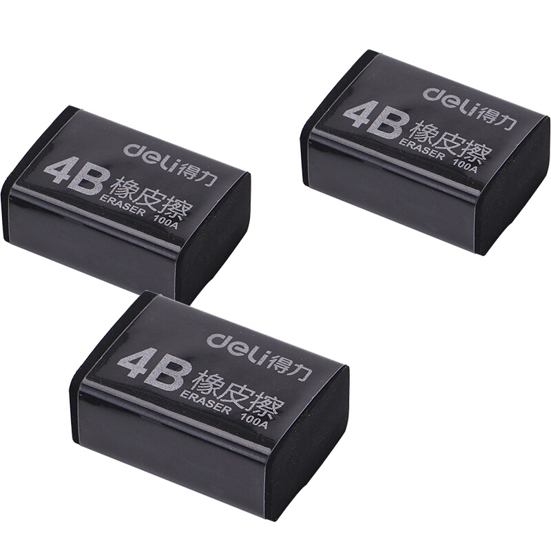 得力（deli）30塊4B黑色橡皮擦7545_http://www.bzsa.cn/img/images/C201906/1561430413116.jpg