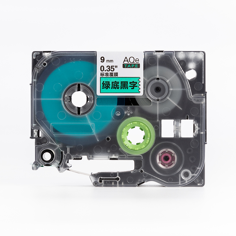 愛墨  AQe-161（36mm）標準覆膜標簽打印機色帶  紅底黑字