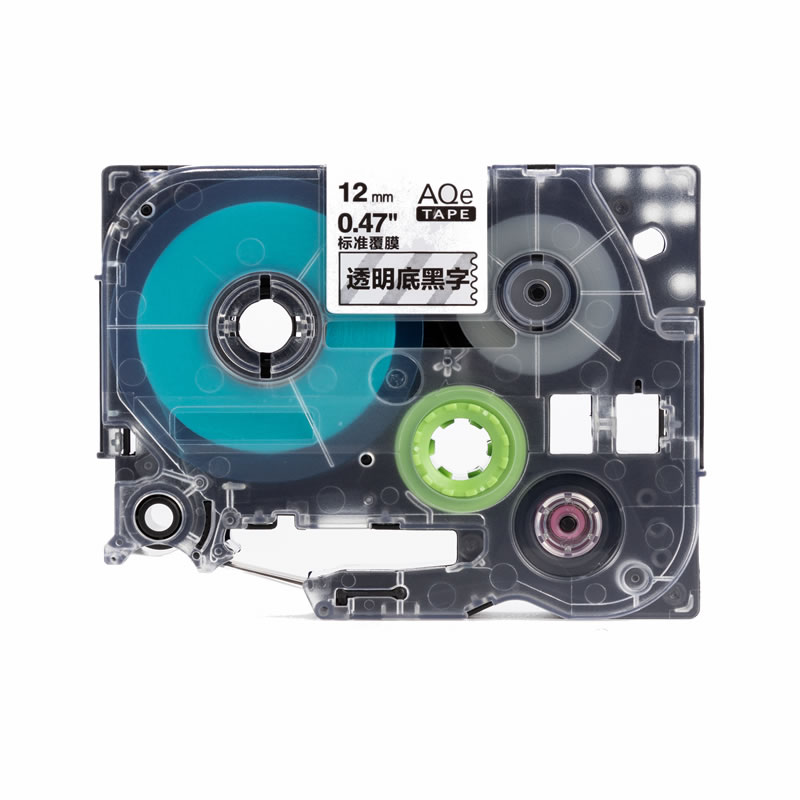 愛墨 AQe-151（24mm）標準覆膜標簽打印機色帶 紅底黑字_http://www.bzsa.cn/img/images/C201907/1564048856372.jpg