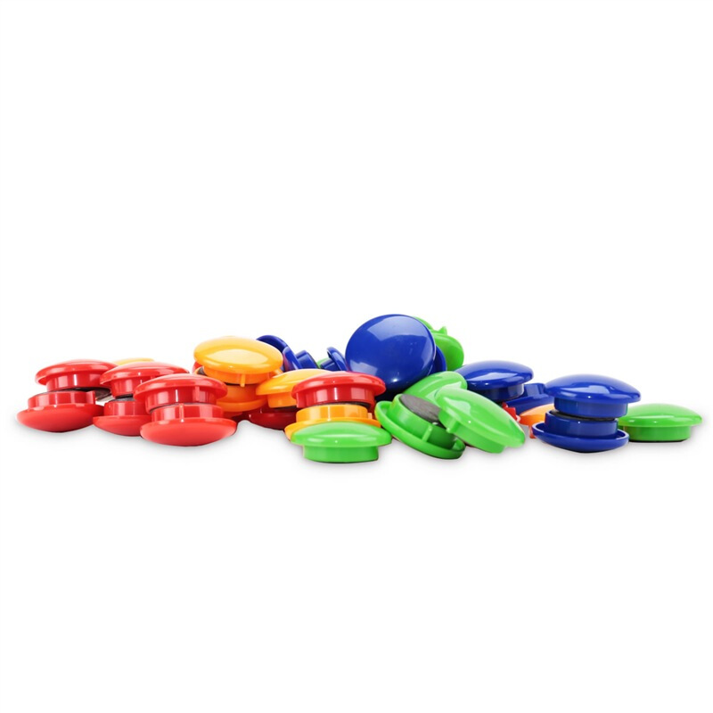 得力（deli）彩色白板磁釘黑板吸鐵石/磁鐵φ30mm 48粒/筒8725_http://www.bzsa.cn/img/images/C201907/1564568655041.jpg