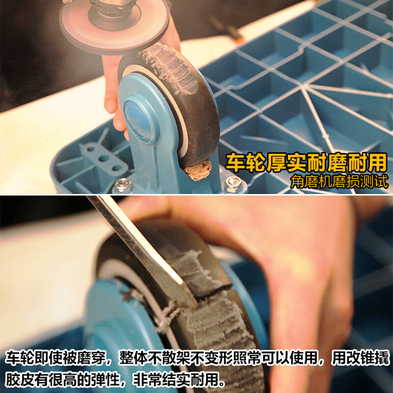  平板車(chē)小推車(chē) 60*90cm 承重約700斤 C7056_http://www.bzsa.cn/img/images/C201909/1569484702045.jpg