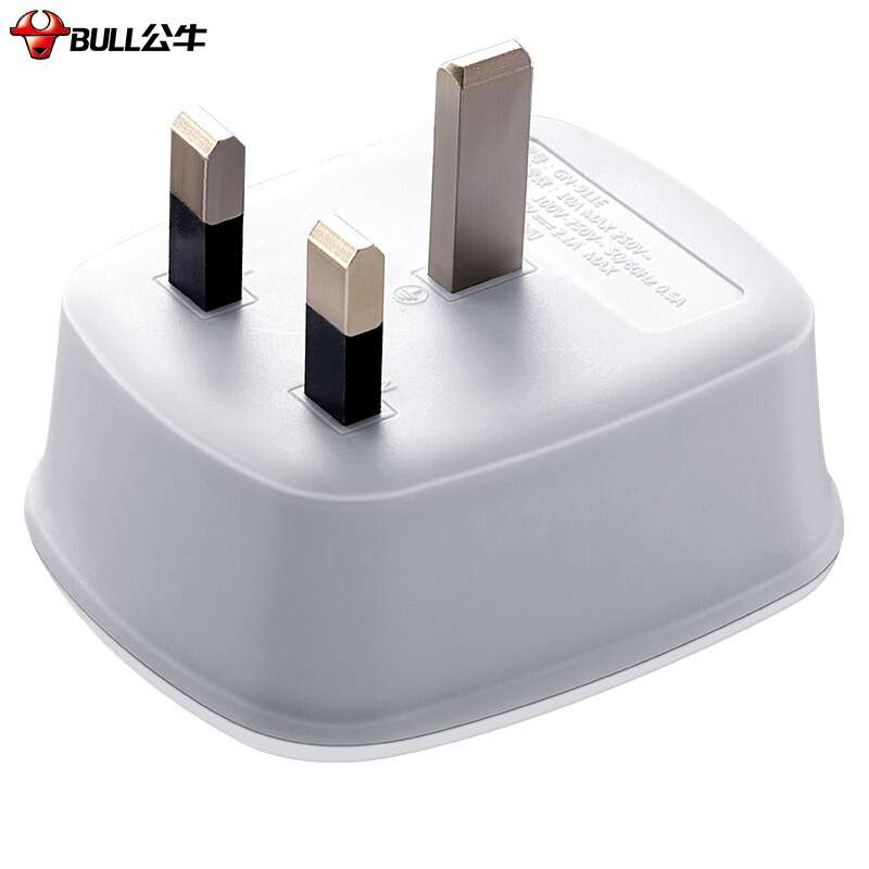 公牛（BULL） 電源旅行轉(zhuǎn)換器插座/轉(zhuǎn)換插頭 GN-L01CE(USB英標(biāo)轉(zhuǎn)國標(biāo)（國外使用）)_http://www.bzsa.cn/img/images/C201910/1570688630672.jpg