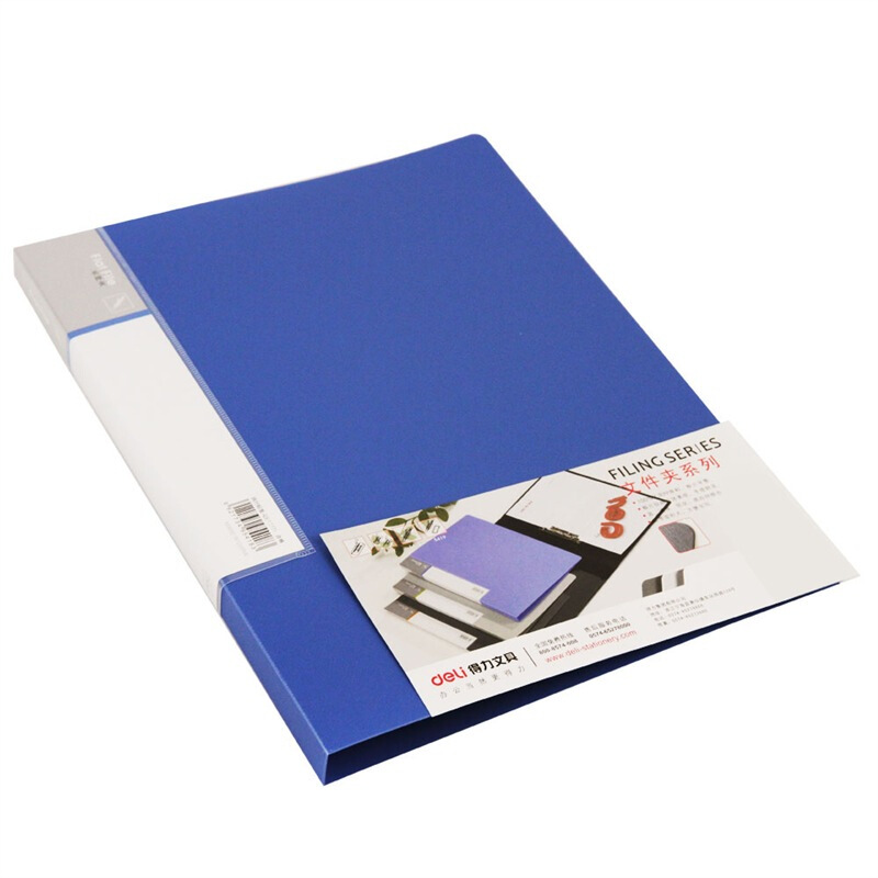 得力(deli) A4長(zhǎng)押夾+插袋文件夾藍(lán)色5418_http://www.bzsa.cn/img/images/C201910/1570756985119.jpg