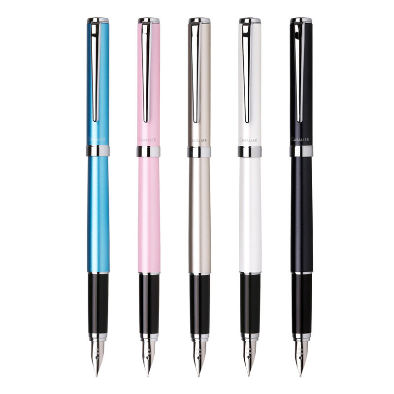 百樂(lè)（PILOT）FCAN3SRCGDF-I30B-ZH  Cavalier卡佛里亞鋼筆墨水套裝禮盒成人學(xué)生書寫練字送禮 (M尖/粉色)_http://www.bzsa.cn/img/images/C201910/1571020770751.jpg