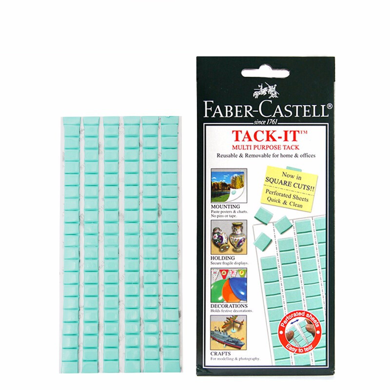 輝柏嘉（Faber-Castell) 粘土免釘藍(lán)白雙面膠泥寶貼無痕膠照片墻膠黏土模型工具膠 藍(lán)色款75克_http://www.bzsa.cn/img/images/C201910/1571206925228.jpg