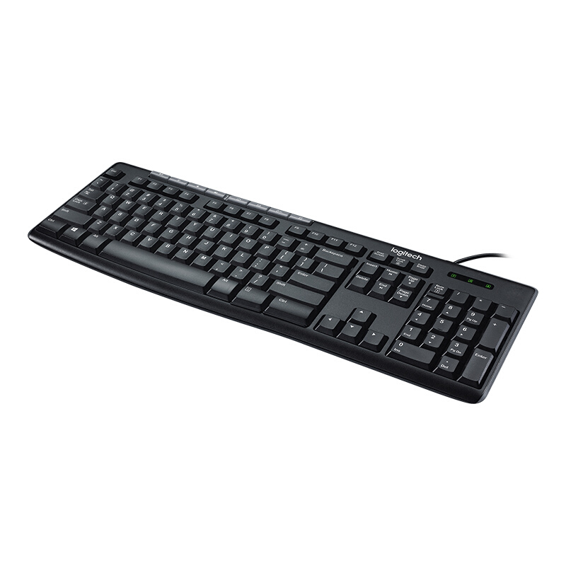 羅技（Logitech）K200 鍵盤 有線鍵盤 辦公鍵盤 全尺寸 黑色_http://www.bzsa.cn/img/images/C201910/1572506200251.jpg