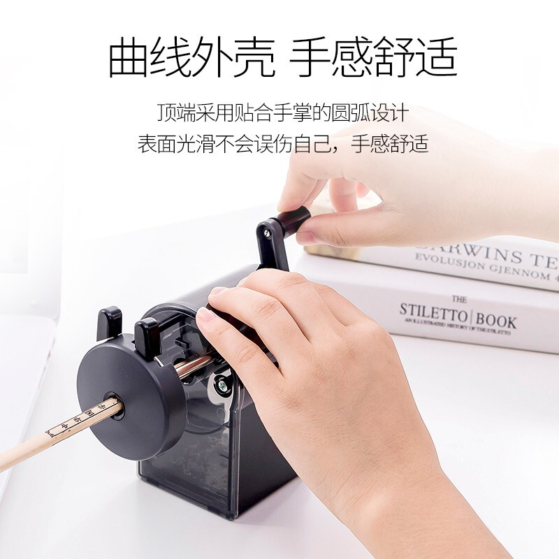 三菱UNI手搖削筆器KH-18轉(zhuǎn)筆刀卷筆刀(紅色)_http://www.bzsa.cn/img/images/C201911/1572849810600.jpg