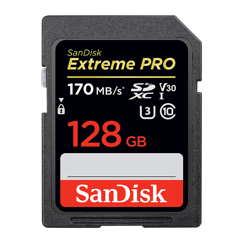 閃迪（SanDisk） 128GB SD存儲卡 讀速170MB/s U3 C10 V30 4K至尊超極速版_http://www.bzsa.cn/img/images/C202007/1594279419746.jpg