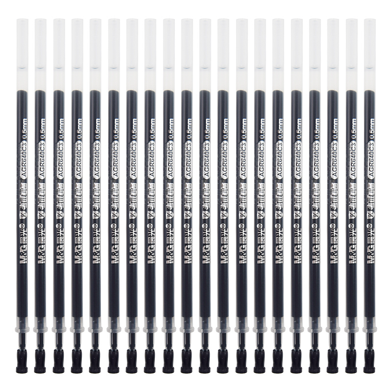 晨光（M&G）0.5mm全針管簽字筆替芯AGR640C3/20支裝(黑色)_http://www.bzsa.cn/img/images/C202007/1594779911160.jpg