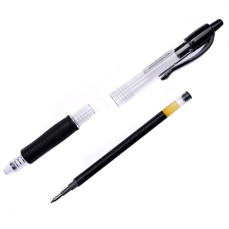 百樂(lè)（PILOT）BL-G2-5-B 按動(dòng)中性筆啫喱筆 簽字筆0.5mm 12支/盒 (黑色) _http://www.bzsa.cn/img/images/C202007/1594869775446.jpg