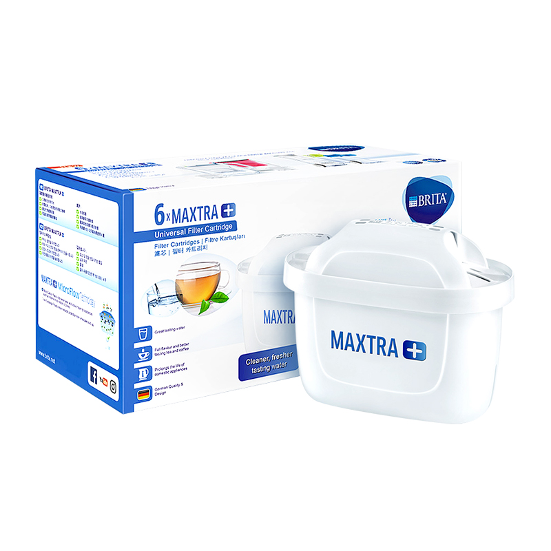 碧然德（BRITA）濾水壺濾芯 Maxtra+多效濾芯6個裝