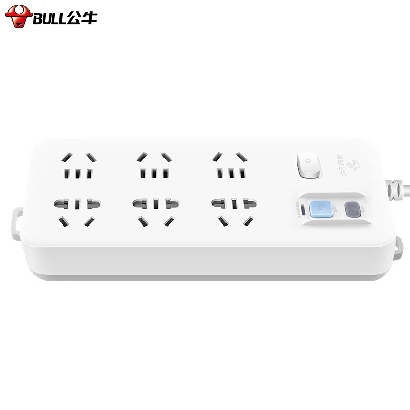 公牛（BULL）GN-705插座排插接線板插線板漏電保護(hù)防觸電 6孔 5米_http://www.bzsa.cn/img/images/C202007/1595556510344.jpg