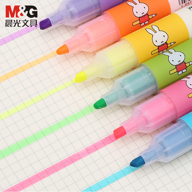 晨光（M&G） MF5301 單支裝 米菲香味熒光筆 12支/盒_http://www.bzsa.cn/img/images/C202009/1599444789266.jpg