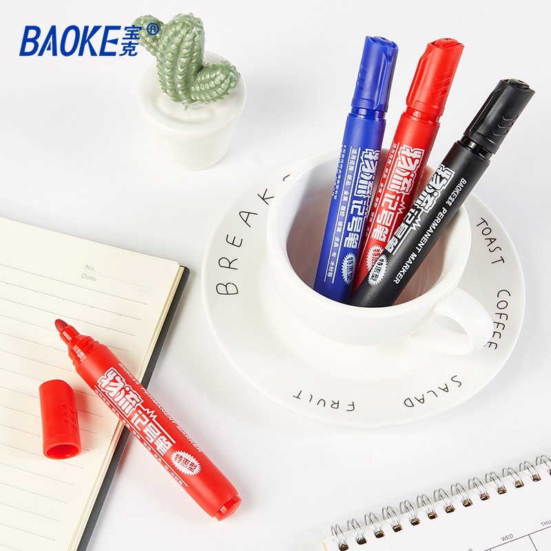 寶克（BAOKE） MP-291 油性快干物流記號筆 黑色 12支/盒_http://www.bzsa.cn/img/images/C202009/1599724026285.jpg