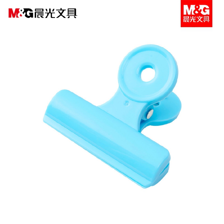 晨光（M&G） ABS92751 彩色塑膠票夾票據(jù)夾 64mm 5只袋 _http://www.bzsa.cn/img/images/C202009/1600147316721.jpg