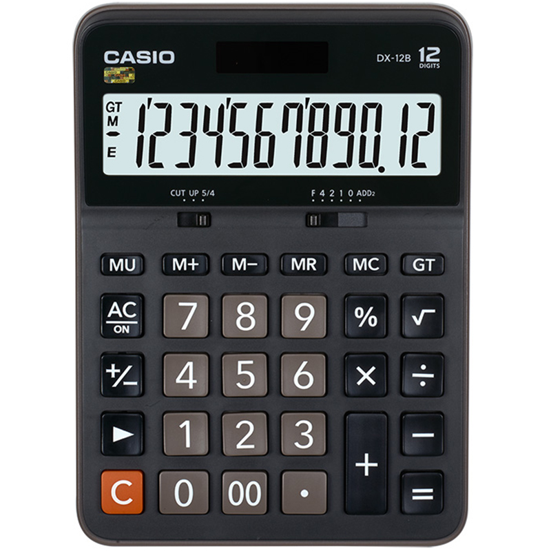 卡西歐（CASIO） DX-12B 商務(wù)計算器 大型機 黑色 DX-12S升級款_http://www.bzsa.cn/img/images/C202009/1600671375095.jpg
