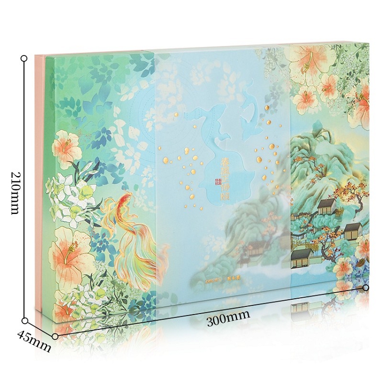 得力(deli) 頤和園聯(lián)名 春風(fēng)正得頤手賬本11件文具禮盒套裝 SZ627_http://www.bzsa.cn/img/images/C202103/1615963283984.jpg