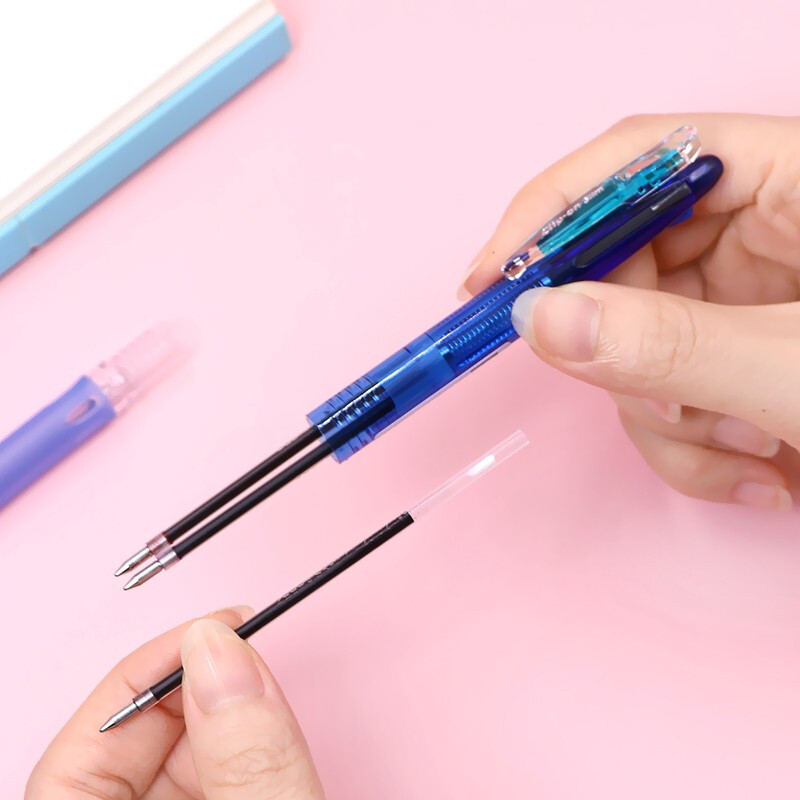 斑馬牌 (ZEBRA)三色圓珠筆 0.7mm子彈頭按壓多功能原子筆B3A5_http://www.bzsa.cn/img/images/C202109/1631955303522.jpg