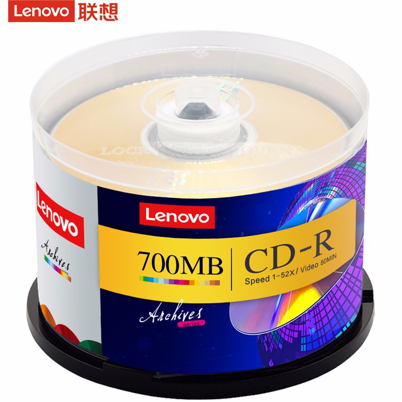 聯(lián)想（Lenovo）CD-R 光盤 52速700MB 桶裝50片_http://www.bzsa.cn/img/images/C202203/1648457406609.jpg