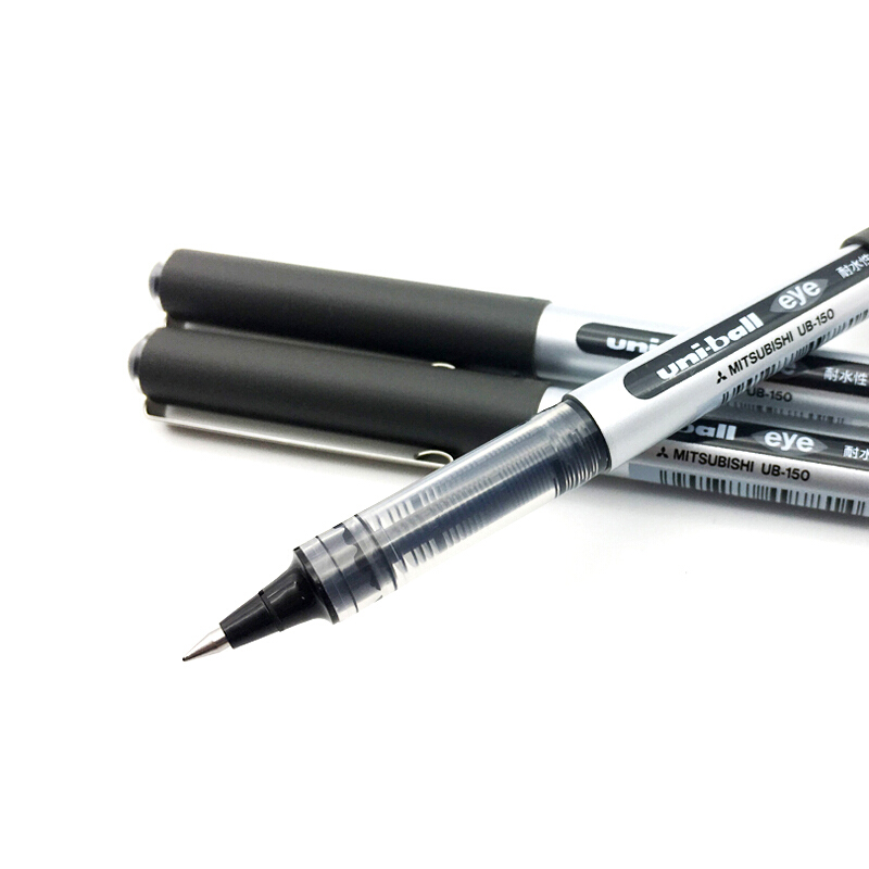 三菱（uni）UB-150（可透視）中性筆 簽字筆0.5mm 單支 (黑色)_http://www.bzsa.cn/img/sp/100/2be28575-31a6-4589-ad13-83ffe9047c0c.jpg