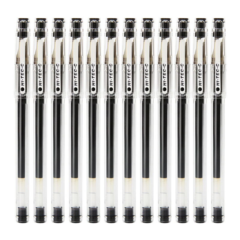 百樂（PILOT）BLLH-20C3-B 超細(xì)鋼珠中性筆啫喱筆 簽字筆（黑色0.3mm）