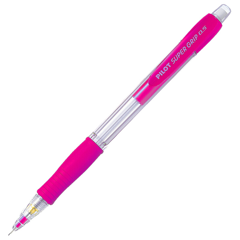 百樂（PILOT） H-185-SL 自動鉛筆 透明筆桿0.5mm（粉紅色）_http://www.bzsa.cn/img/sp/102/df6a2c0a-8e66-4e8e-82b2-386882dba550.jpg