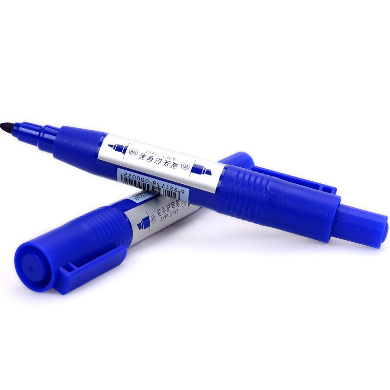 寶克（BAOKE） MP-210 油性大雙頭記號筆 12支/盒（藍色）_http://www.bzsa.cn/img/sp/104/3fb0bce4-5067-4490-9d72-8efab3edc82d.jpg