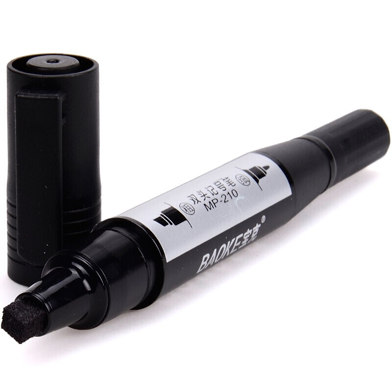 寶克（BAOKE） MP-210 油性大雙頭記號筆 12支/盒（黑色）_http://www.bzsa.cn/img/sp/104/4a9aa616-1684-472a-9112-ef9a112179c8.jpg