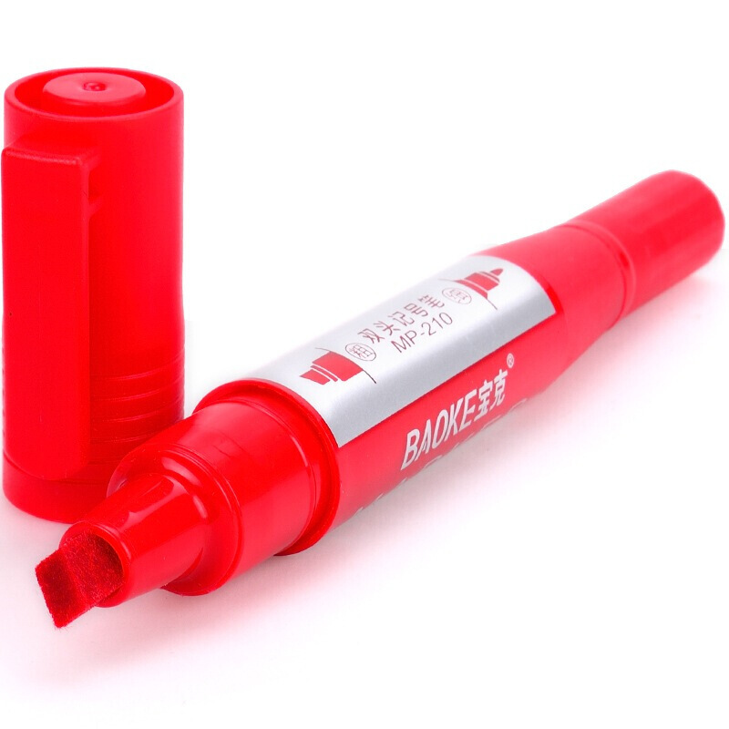 寶克（BAOKE） MP-210 油性大雙頭記號筆 12支/盒（紅色）_http://www.bzsa.cn/img/sp/104/a8f71ebc-cad4-4aae-91ae-193652ffe9c9.jpg