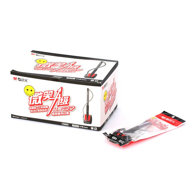 晨光（M&G） AGPA4101 陶瓷球珠臺(tái)筆微笑服務(wù) 黑0.5_http://www.bzsa.cn/img/sp/107/814bec59-815b-440e-a70d-15ed6149c3d7.jpg