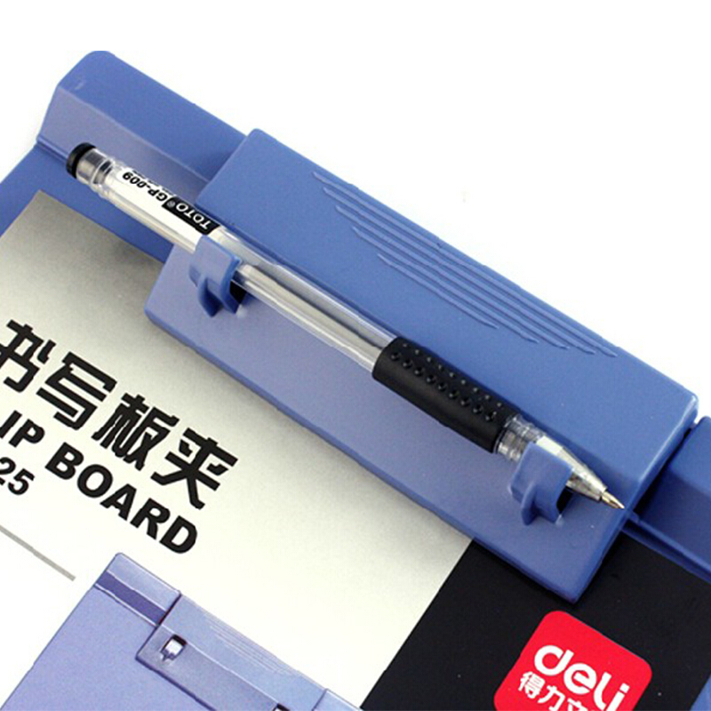 得力（deli） 9253 塑料書寫板夾適用于A4紙 顏色隨機(jī)_http://www.bzsa.cn/img/sp/127/828fd54c-a3e4-44b5-82c3-4b803244ce95.jpg