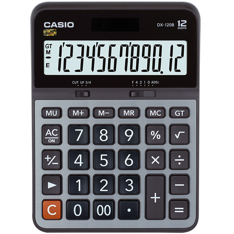 卡西歐（CASIO） DX-120B 商務(wù)計(jì)算器 大型機(jī) 灰色 DX-120S升級款_http://www.bzsa.cn/img/sp/139/1174d902-a86e-48df-afa2-3e4672abff47.jpg