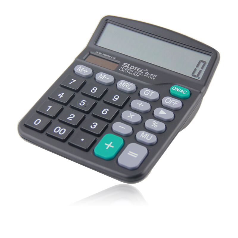 世龍達（（SLDTEC）） SL-837 大顯示屏雙重電源辦公計算器