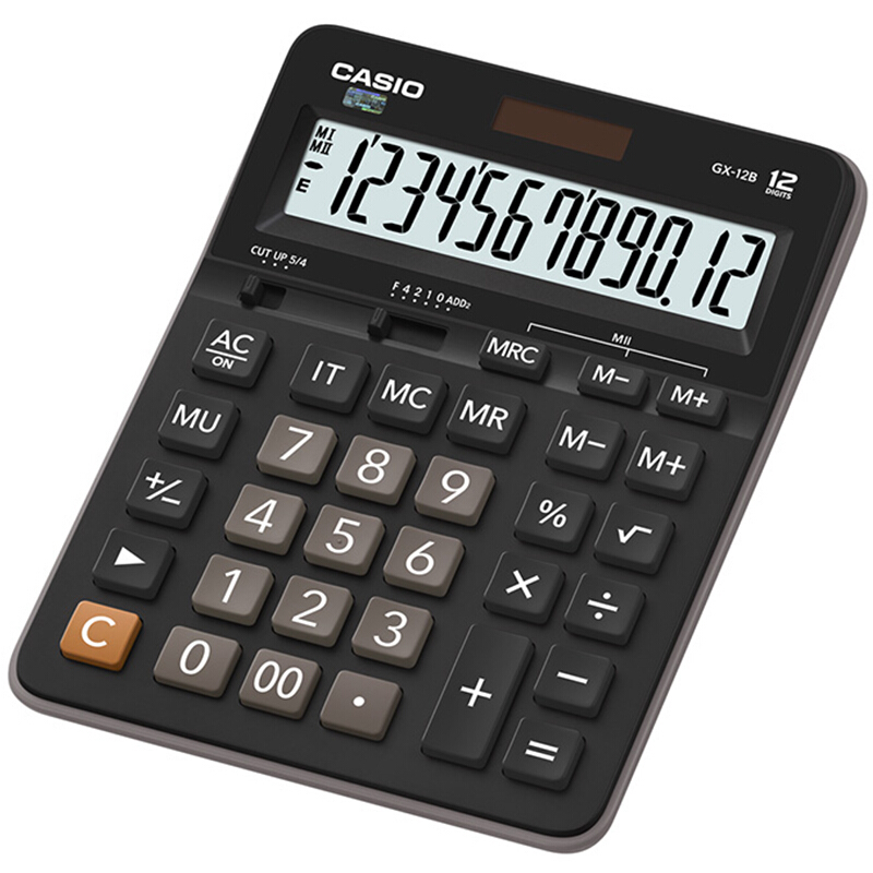 卡西歐（CASIO） GX-12B 商務(wù)計算器 超大型機(jī) 黑色 GX-12BS升級款_http://www.bzsa.cn/img/sp/139/749ba5e3-c7dc-476b-867e-645f45aab349.jpg
