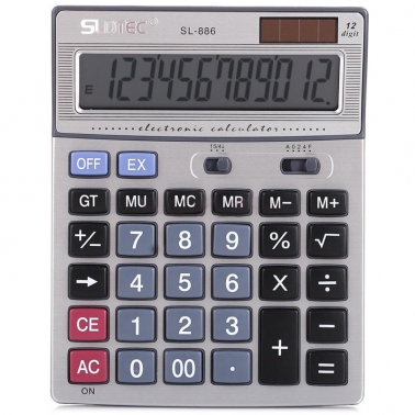 世龍達（（SLDTEC）） SL-886 辦公商務(wù)大顯示屏計算器 12位_http://www.bzsa.cn/img/sp/139/e981a35f-8da8-4469-8574-f4f57d801d50.jpg